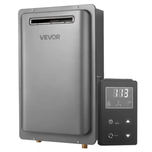 VEVOR 8Gal Propane Tankless Water Heater – 191,000 BTU, Smart Temp Control
