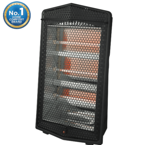 Midea 1500W Quartz Electric Space Heater – MSH20Q3ABBV, Black
